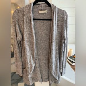 Abercrombie cardigan. Grey. Small.